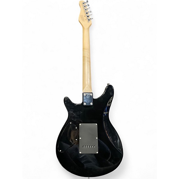 Used Rogue RR100PKBK Black Solid Body Electric Guitar