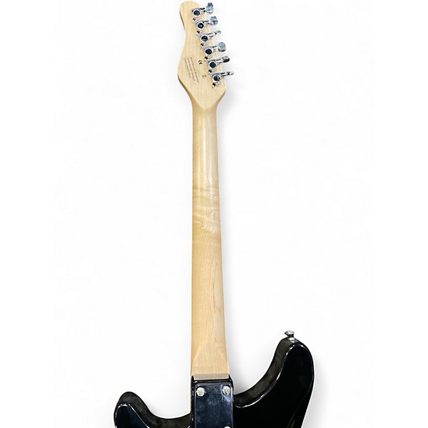 Used Rogue RR100PKBK Black Solid Body Electric Guitar