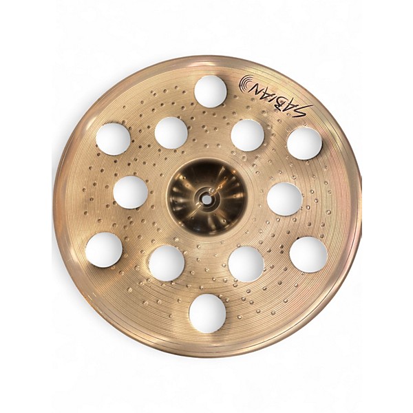 Used SABIAN 16in B8X O-ZONE CRASH Cymbal