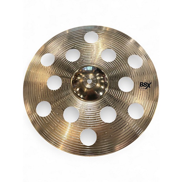 Used SABIAN 16in B8X O-ZONE CRASH Cymbal
