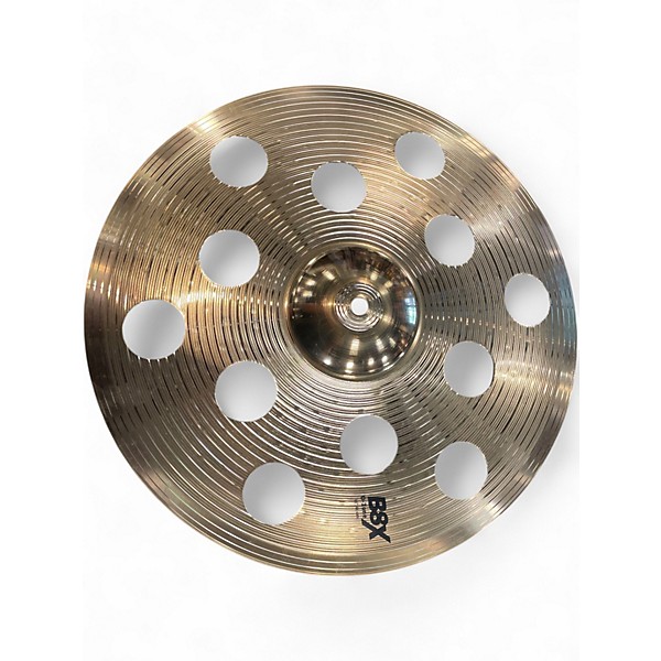 Used SABIAN 16in B8X O-ZONE CRASH Cymbal
