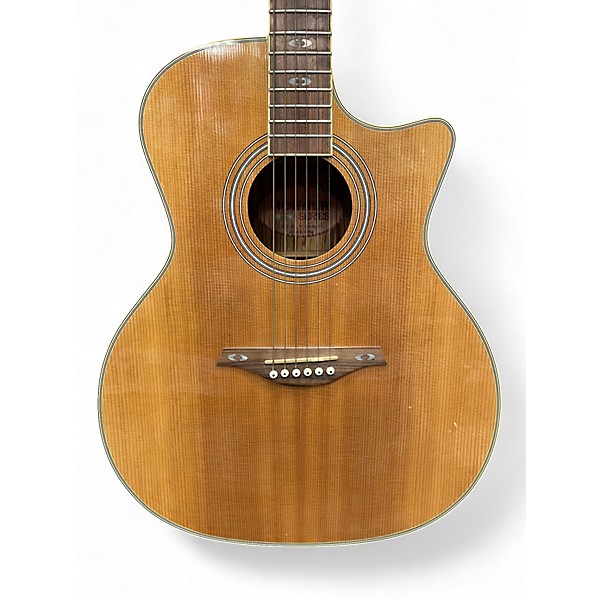 Used Hohner EA65CEQ Natural Acoustic Electric Guitar
