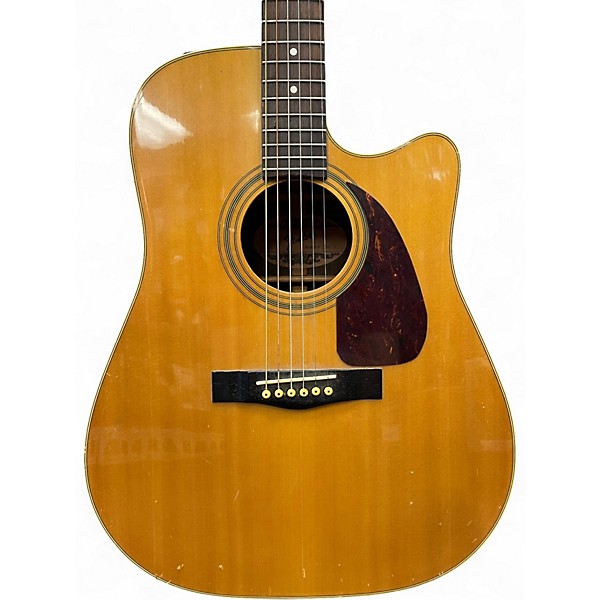 Used Fender F230CE Natural Acoustic Electric Guitar