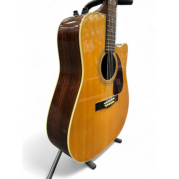 Used Fender F230CE Natural Acoustic Electric Guitar