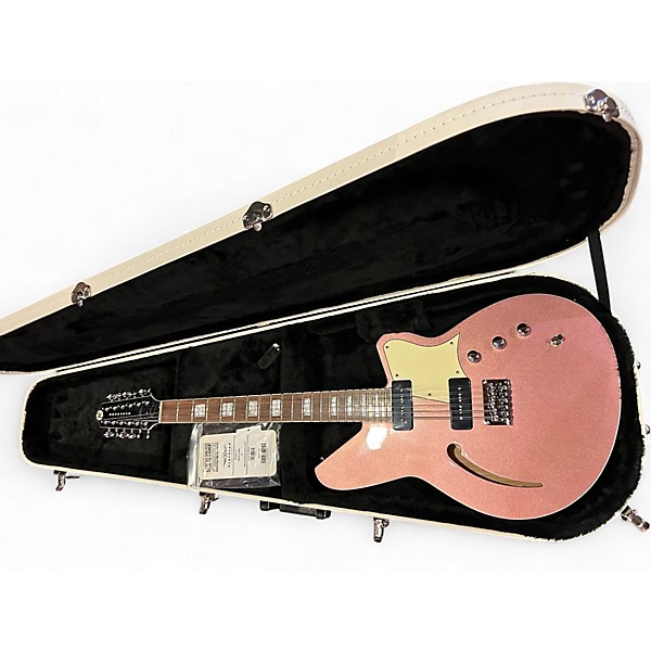 Used Reverend AIRWAVE 12 MULBERRY MIST Hollow Body Electric Guitar