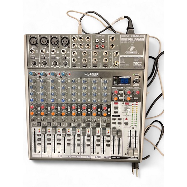 Used Behringer Xenyx X1622USB Unpowered Mixer