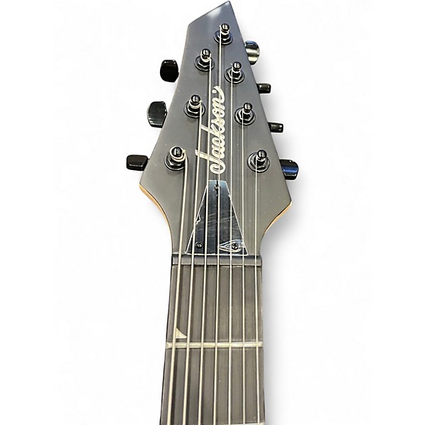 Used Jackson JS22-7 KING V Black Solid Body Electric Guitar
