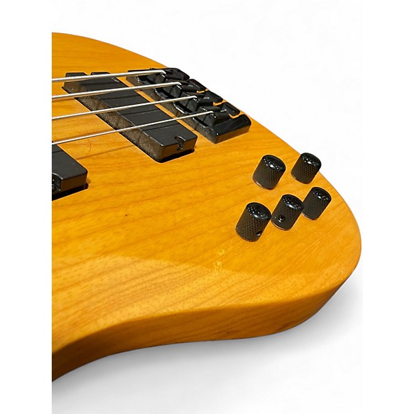 Used Schecter Guitar Research Riot-4 Session Left-Handed Electric Bass Guitar SATIN AGED NATURAL Electric Bass Guitar