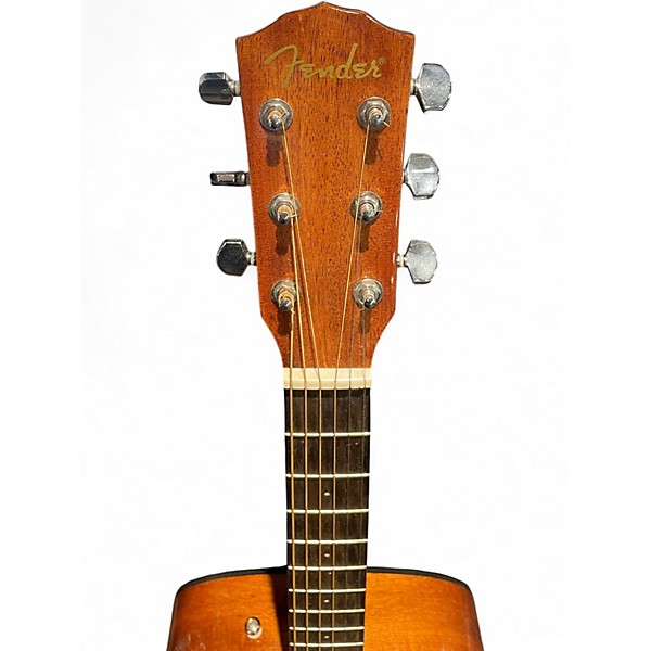 Used Fender CD60 natural Natural Acoustic Guitar