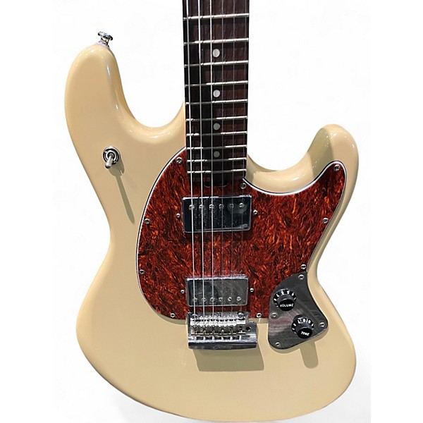 Used Sterling by Music Man STINGRAY SR50 BUTTERMILK Solid Body Electric Guitar