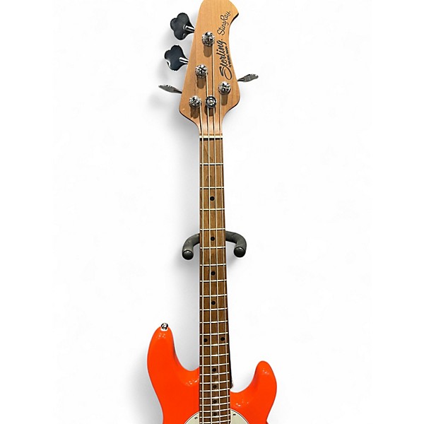 Used Sterling by Music Man Stingray RAYSS4 Red Electric Bass Guitar