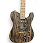 Used Gfs Slick SL55 Faded Black Solid Body Electric Guitar