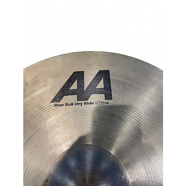 Used SABIAN 20in AA RAW BELL DRY RIDE Cymbal