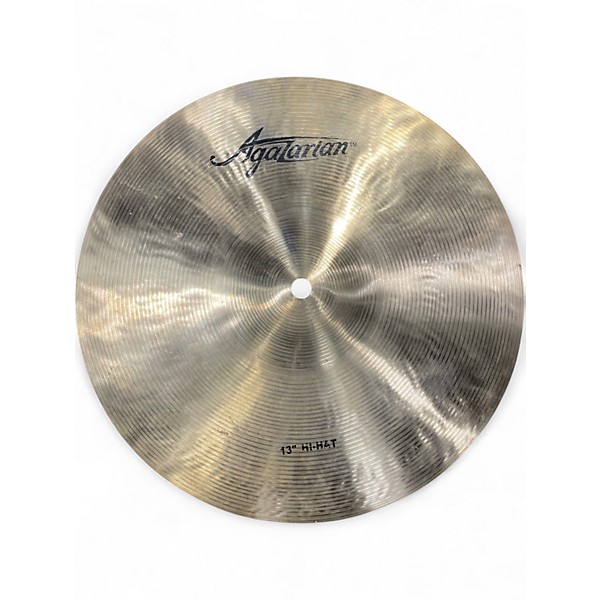 Used Agazarian 13in HI HAT PAIR Cymbal