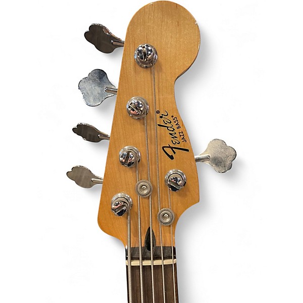 Used Fender Standard Jazz Bass V 5 String SUNBURST Electric Bass Guitar