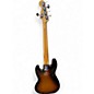 Used Fender Standard Jazz Bass V 5 String SUNBURST Electric Bass Guitar
