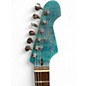 Used Mws EC OFFSET TRANSPARTENT DENIM Solid Body Electric Guitar