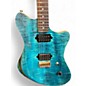 Used Mws EC OFFSET TRANSPARTENT DENIM Solid Body Electric Guitar