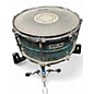 Used Pork Pie USA 14in USA Custom Patina Brass Patina Brass Drum