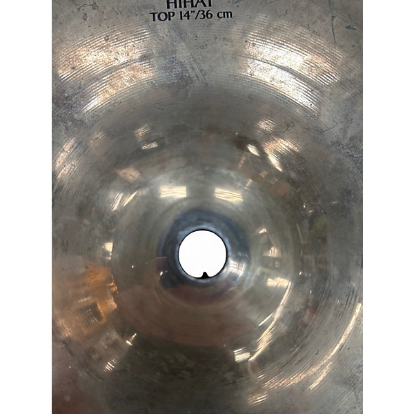Used Zildjian 14in A Custom Hi Hat Pair Cymbal