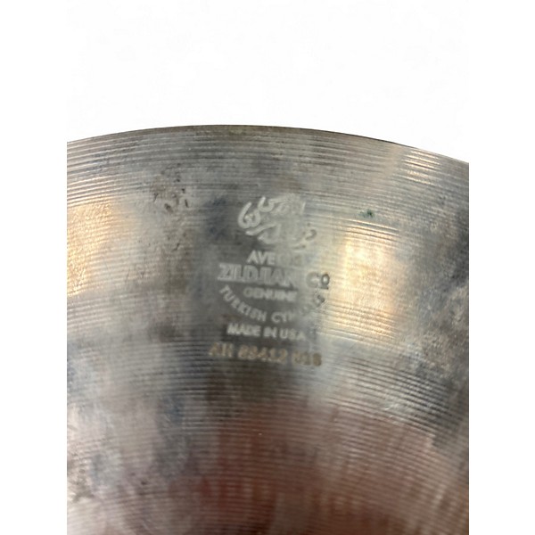 Used Zildjian 14in A Custom Hi Hat Pair Cymbal