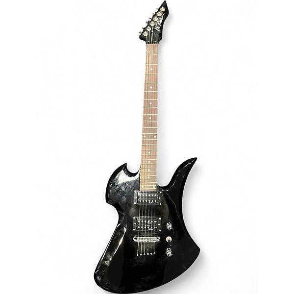 Used B.C. Rich Mockingbird ST Black Solid Body Electric Guitar