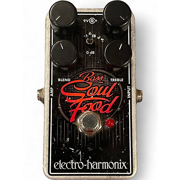 Used Electro-Harmonix Bass Soul Food Overdrive Bass Effect Pedal