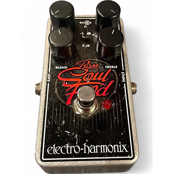 Used Electro-Harmonix Bass Soul Food Overdrive Bass Effect Pedal