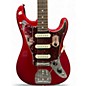Used 2018 Fender Limited Edition Jaguar Stratocaster Candy Apple Red Solid Body Electric Guitar