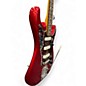 Used 2018 Fender Limited Edition Jaguar Stratocaster Candy Apple Red Solid Body Electric Guitar
