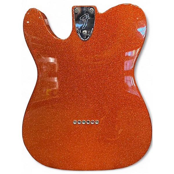 Used Fender LIMITED EDITION CUSTOM 72 TELECASTER ORANGE SPARKLE Solid Body Electric Guitar