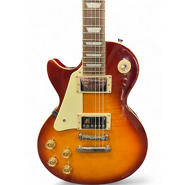 Used Epiphone Les Paul Standard Left Handed Sunburst Electric Guitar