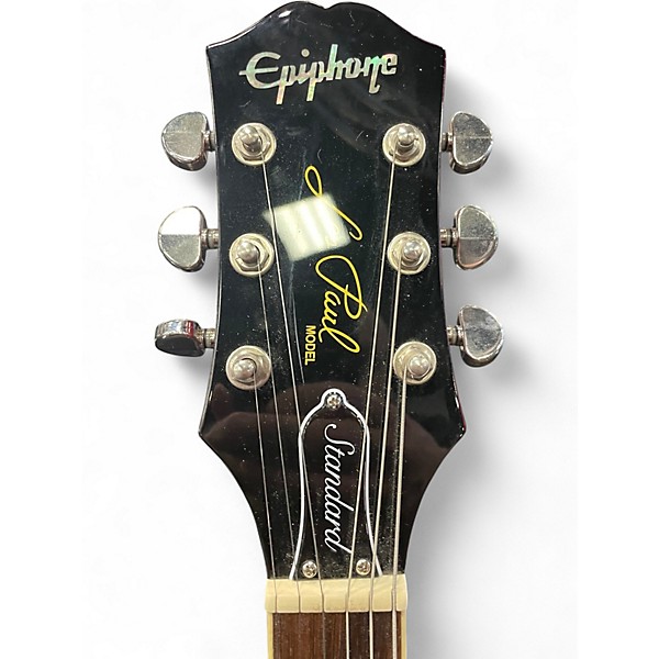 Used Epiphone Les Paul Standard Left Handed Sunburst Electric Guitar