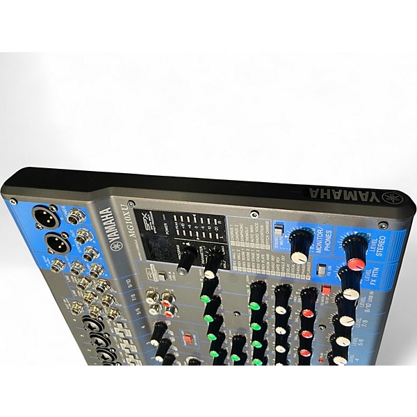 Used Yamaha MG10XU 10 Channel Mixer with Effects Unpowered Mixer