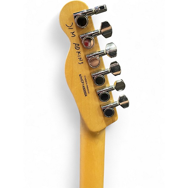 Used Fender JA90 Jim Adkins Thinline Telecaster Natural Hollow Body Electric Guitar