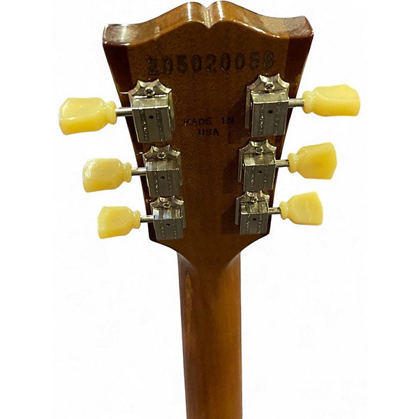 Used Gibson Les Paul Standard 1950S Neck Gold Solid Body Electric Guitar