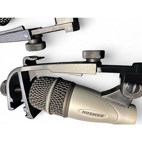 Used Samson 8 KIT Percussion Microphone Pack