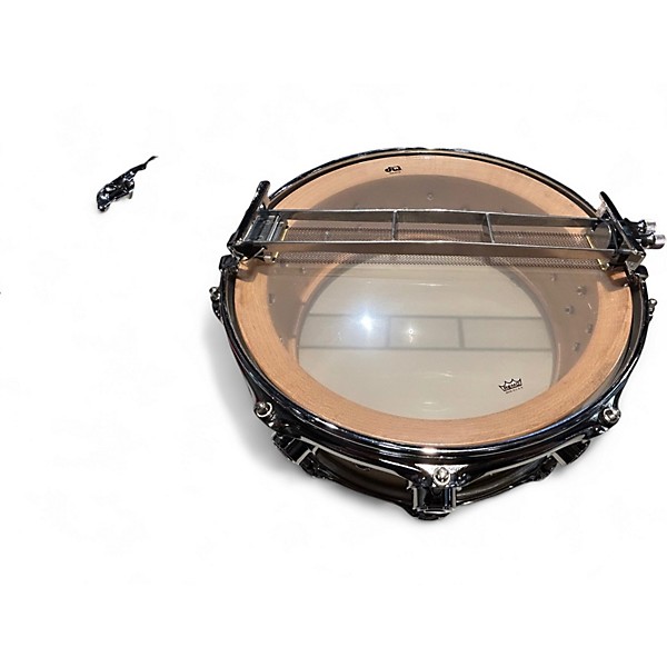 Used 2010s DW 14in Collector's Series Finish Ply Super Solid Maple Snare Natural Drum