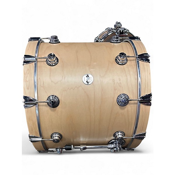 Used 2010s DW 4 Piece Collector's Series NATURAL Drum Kit