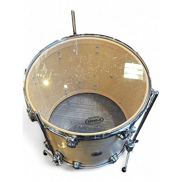 Used 2010s DW 4 Piece Collector's Series NATURAL Drum Kit