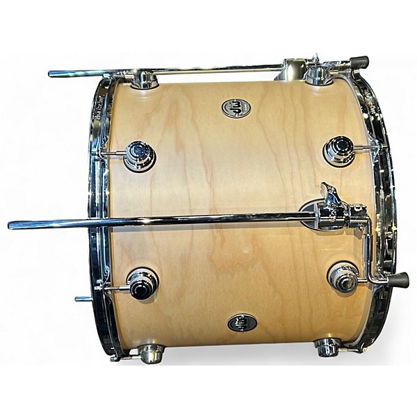 Used 2010s DW 4 Piece Collector's Series NATURAL Drum Kit