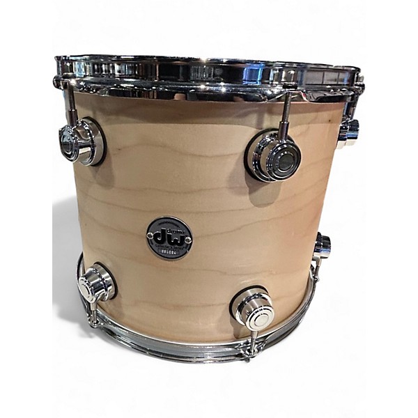 Used 2010s DW 4 Piece Collector's Series NATURAL Drum Kit