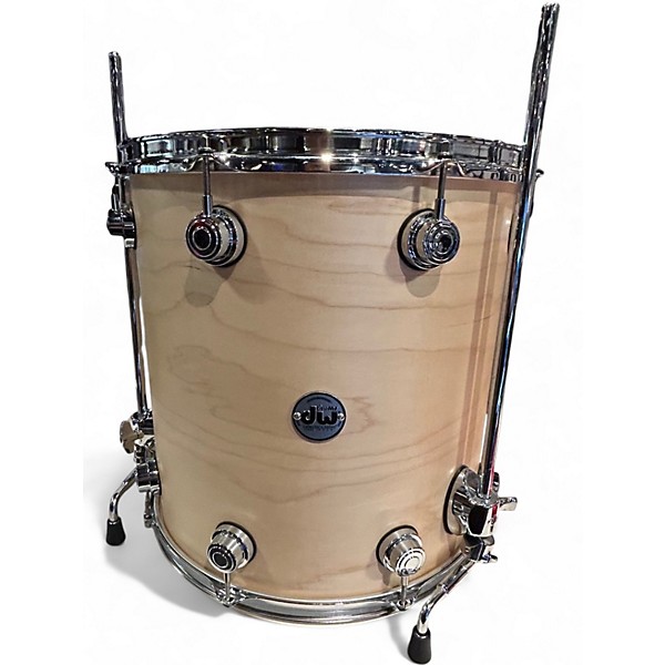 Used 2010s DW 4 Piece Collector's Series NATURAL Drum Kit