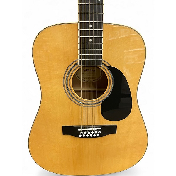 Used Mitchell D120S12E Natural 12 String Acoustic Electric Guitar