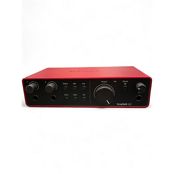 Used Focusrite 2I2 GEN 4 Audio Interface