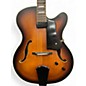 Used Washburn J600 Jazz Venetian 2 Color Sunburst Hollow Body Electric Guitar