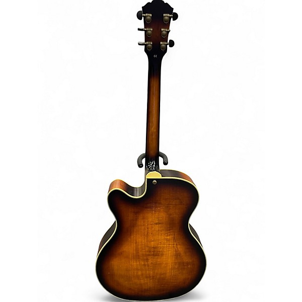 Used Washburn J600 Jazz Venetian 2 Color Sunburst Hollow Body Electric Guitar