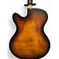 Used Washburn J600 Jazz Venetian 2 Color Sunburst Hollow Body Electric Guitar