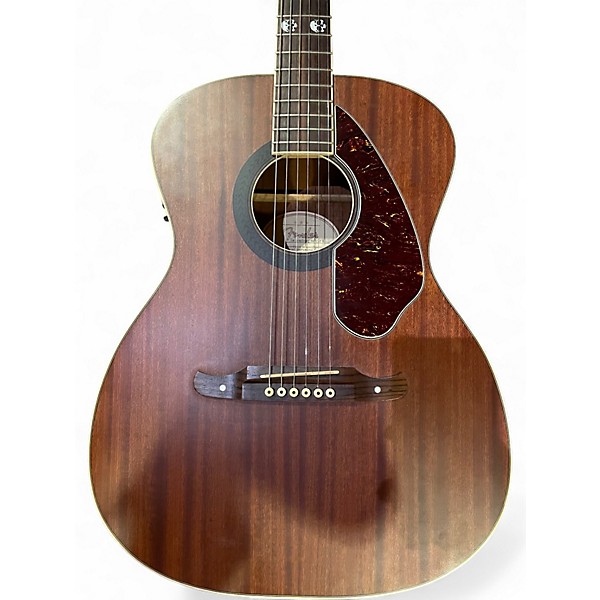 Used Fender Tim Armstrong Hellcat Natural Acoustic Electric Guitar