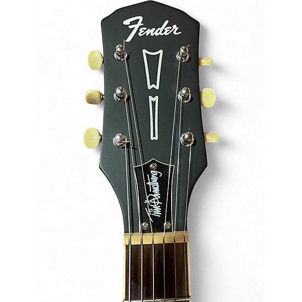 Used Fender Tim Armstrong Hellcat Natural Acoustic Electric Guitar